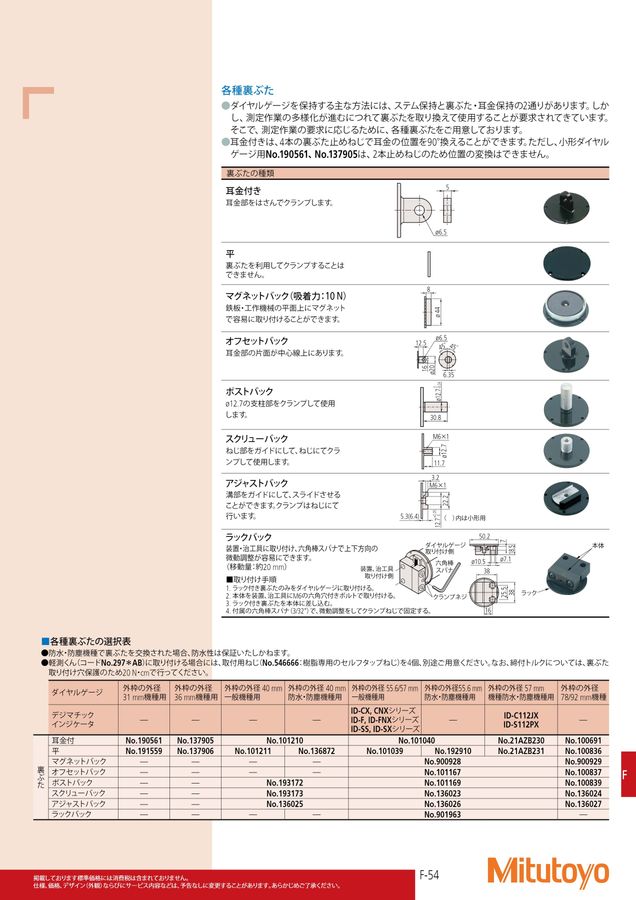 ミツトヨ精密測定機器 総合カタログNo.13-53版